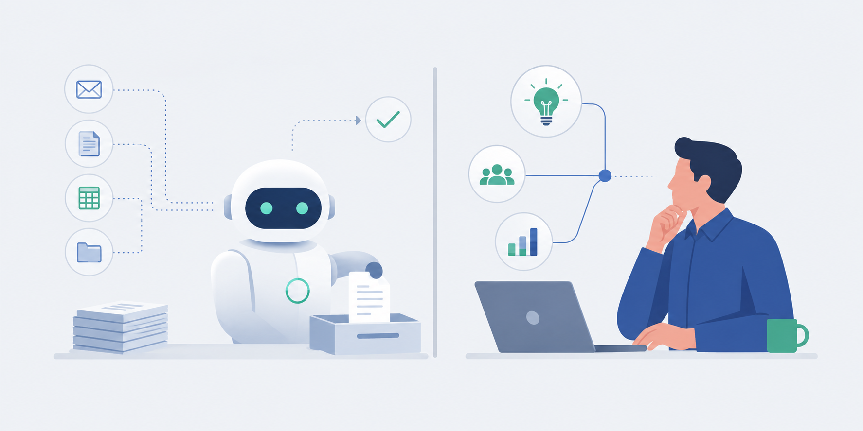 Search bar with budget indicators and gauge